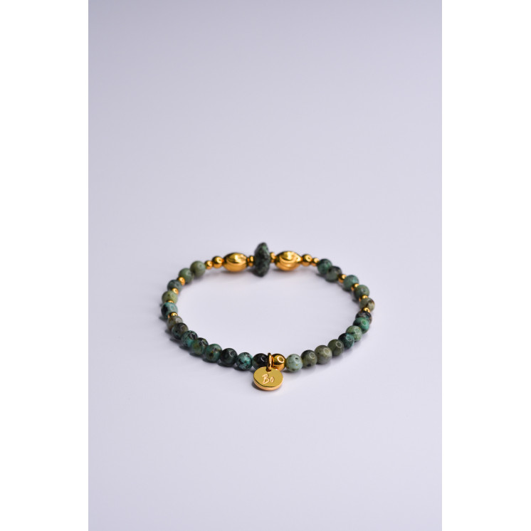 Bracelet AGATHE Turquoise Africaine