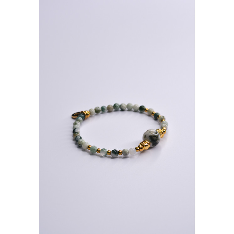 Bracelet EMY 1B Agate Arbre