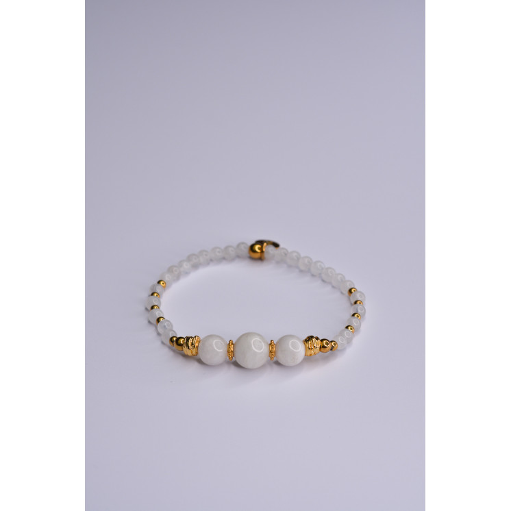 Bracelet EMY 3B Pierre de Lune