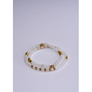Bracelet LINA Double Pierre de Lune
