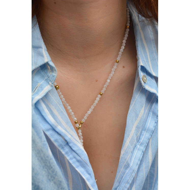 Collier ELO en Pierre de Lune