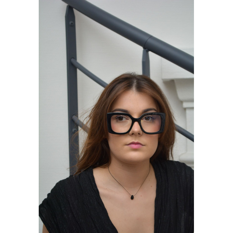Collier GOUTTE - Onyx Noire