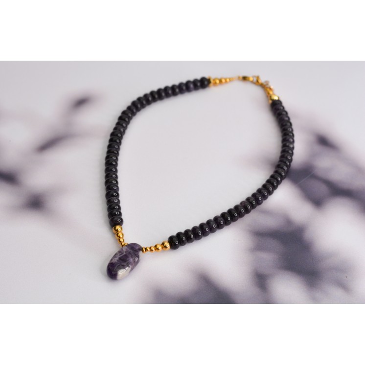 Collier LOU - Améthyste 1