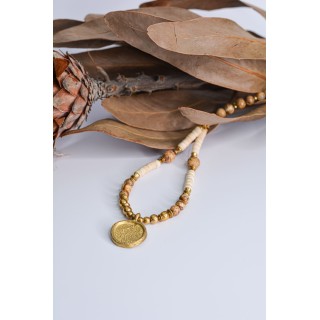 Collier Ethnique - Collier Léna - Jaspe Paydage Coco