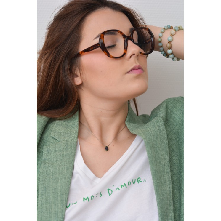 Collier GOUTTE - ZOÏSITE