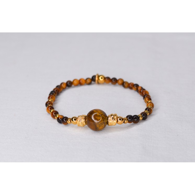 Bracelet EMY 1B Œil de Tigre