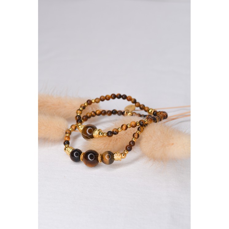 Bracelet EMY 1B Œil de Tigre