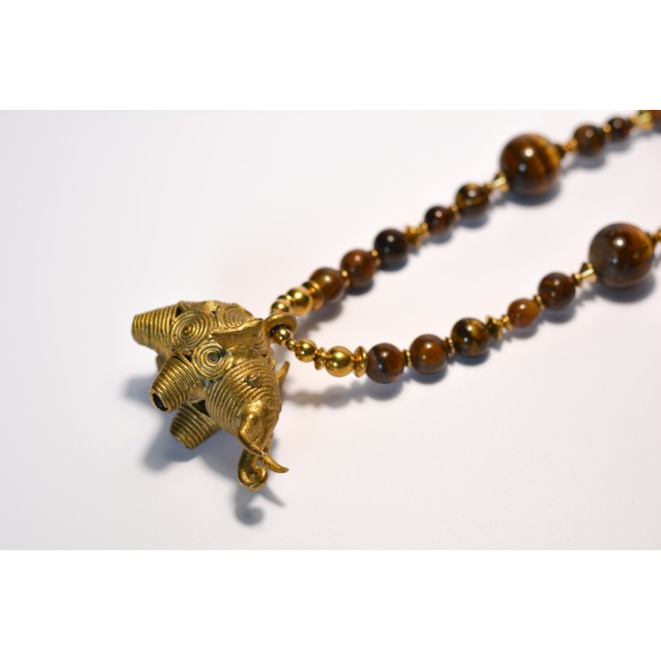 Collection Ethnique - ELEPHANT OEIL DE TIGRE