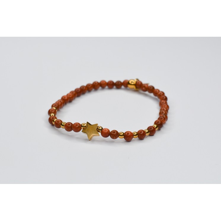 Bracelet LINA Simple Sun Sandstone - Étoile