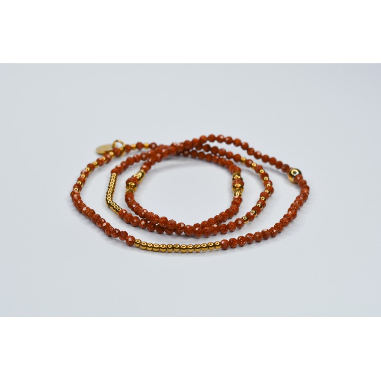 Bracelet ROSE Triple Sun Sandstone