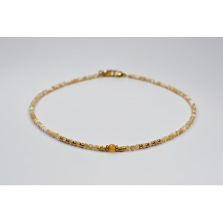 Collier ROSE Perles de Coquillage