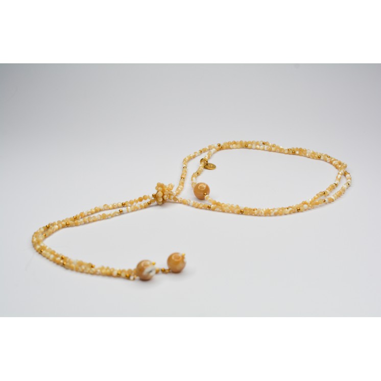 Collier LOLA Perles de Coquillage à facettes