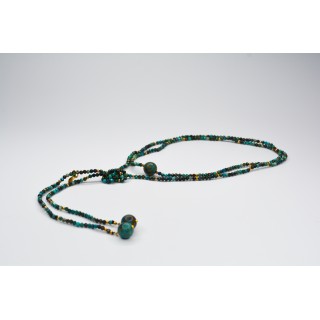 Collier LOLA Chrysocolle à facettes