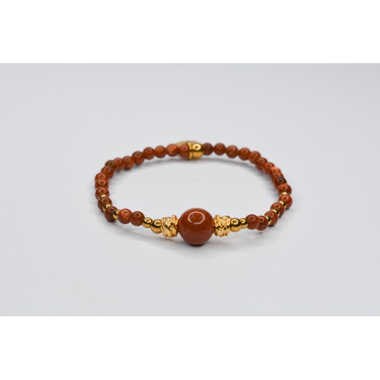 Bracelet EMY 1B Goldstone