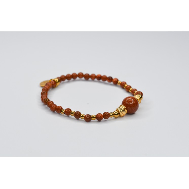 Bracelet EMY 1B Goldstone