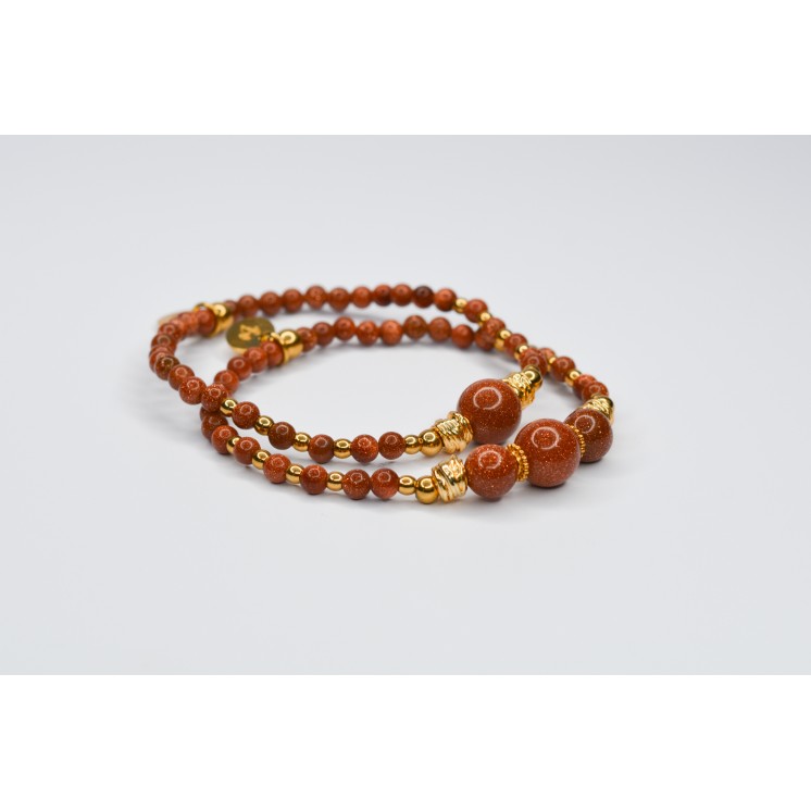 Bracelet EMY 1B Goldstone