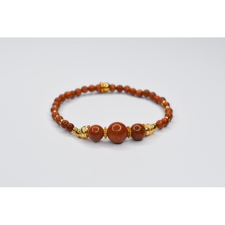 Bracelet EMY 3B Goldstone