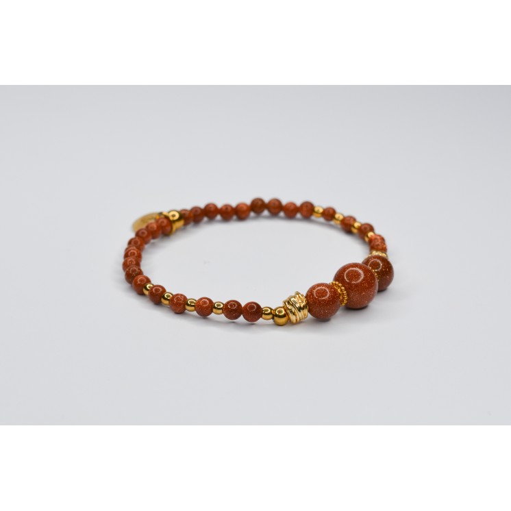 Bracelet EMY 3B Goldstone