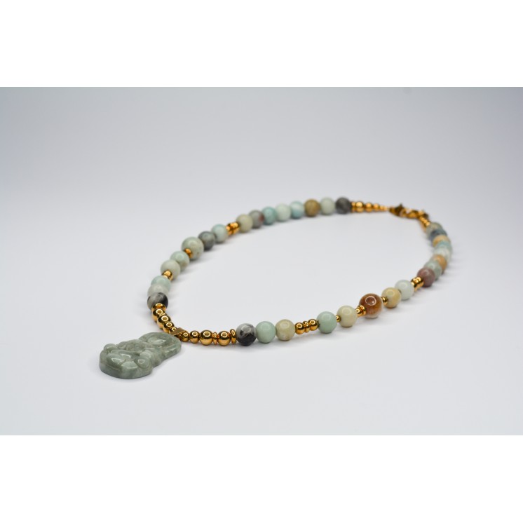 Collection Ethnique - BOUDDHA AMAZONITE