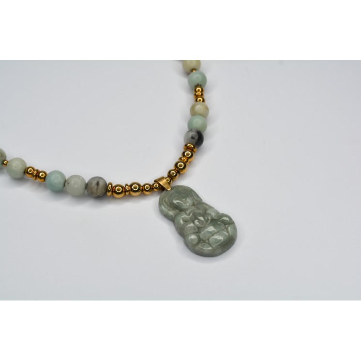Collection Ethnique - BOUDDHA AMAZONITE