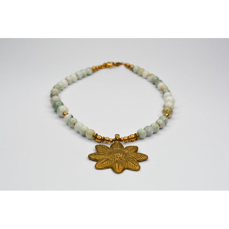 Collection Ethnique - FLEUR JADE DE BIRMANIE