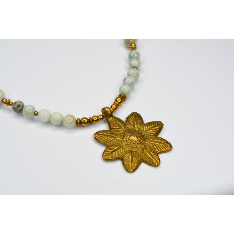 Collection Ethnique - FLEUR JADE DE BIRMANIE