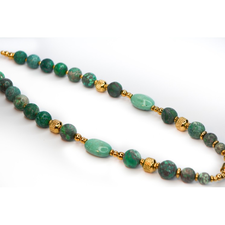 Collection Ethnique - NATH JASPE DE SEDIMENT VERTE