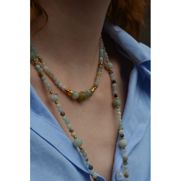 Collier EMY 3B Amazonite