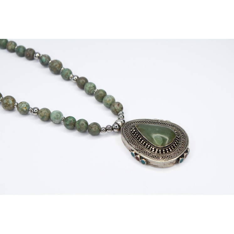 Collection Ethnique - MONA AGATE CORAIL