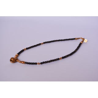 Collection Ethnique - AKAN OBSIDIENNE GOLD