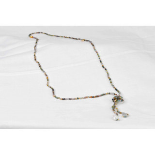 Collier LOLA - Style cravate en Agate Indienne