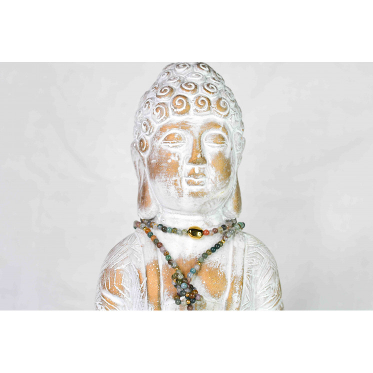 Collier LOLA - Style cravate en Agate Indienne