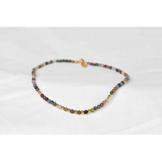 Collier LUCIE - Agate Indienne