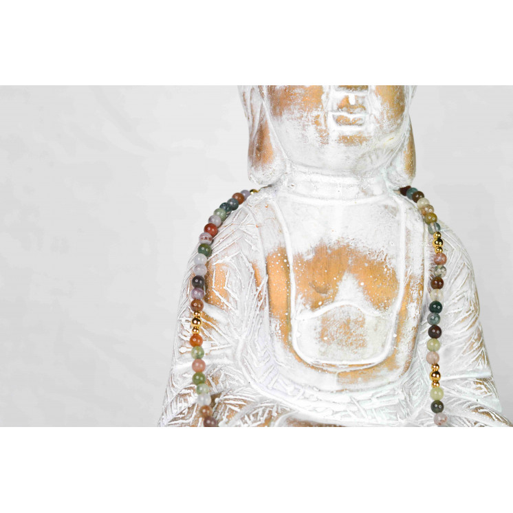 Collier LUCIE - Agate Indienne