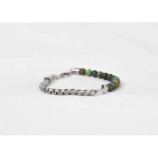 Bracelet LEO CROIX - Turquoise d'Afrique