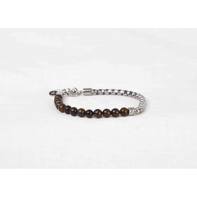 Bracelet LEO - Pierre de Lave
