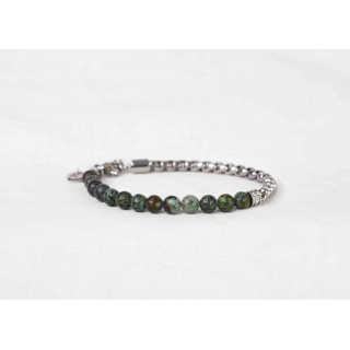 Bracelet LEO - Turquoise d'Afrique