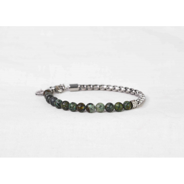 Bracelet LEO - Turquoise d'Afrique