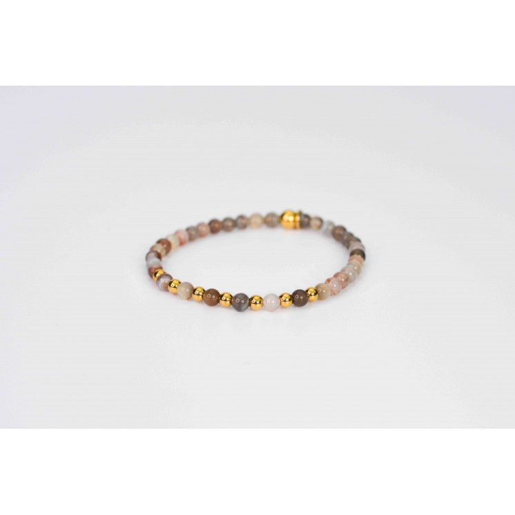 Bracelet LINA Simple - Agate Botswana