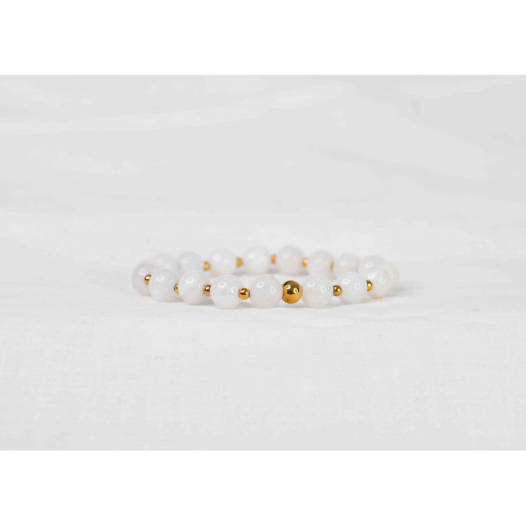 Bracelet LORI - Pierre de Lune 8mm