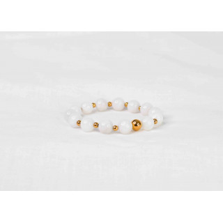 Bracelet LORI - Pierre de Lune 10mm
