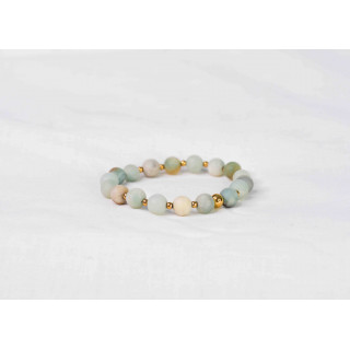 Bracelet LORI - Amazonite mate 8mm