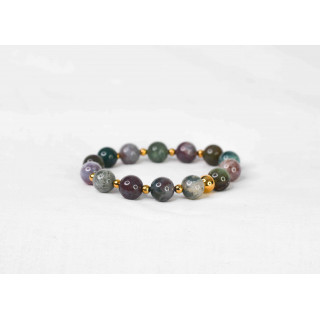 Bracelet LORI - Agate Indienne 10mm