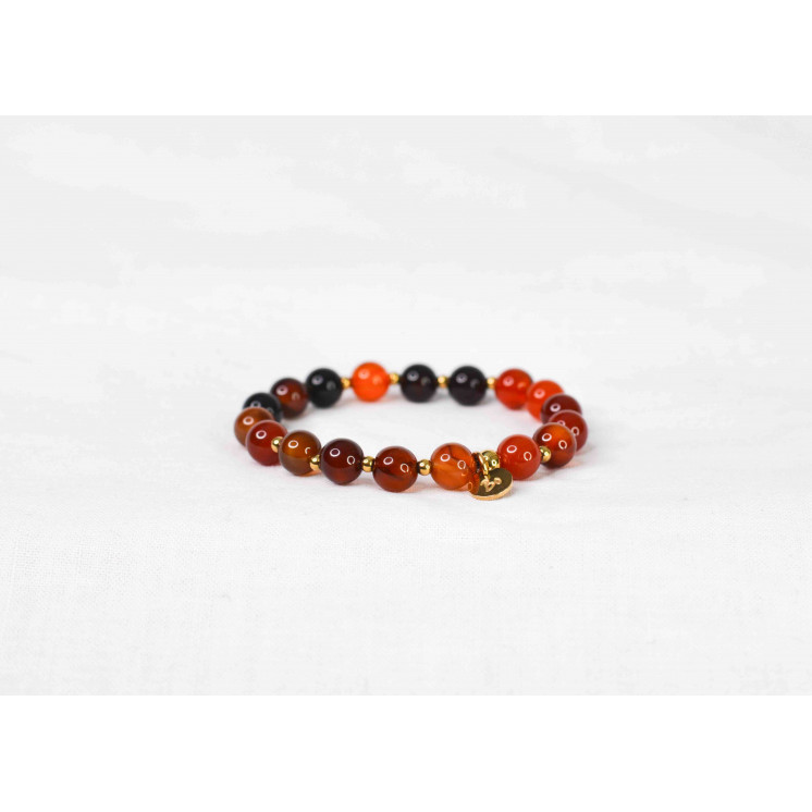 Bracelet LORI - Agate Dream 8mm