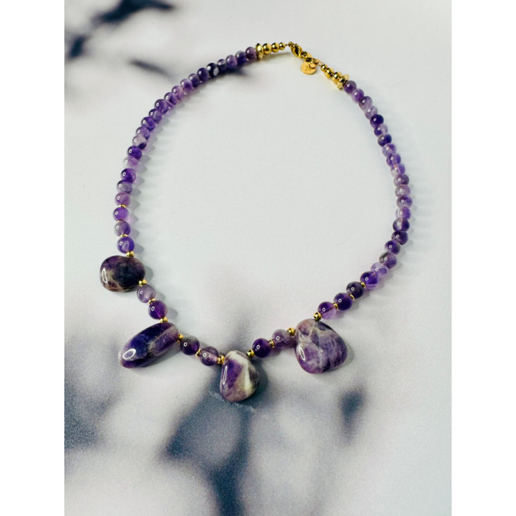 Collier SALOMÉ - Améthyste