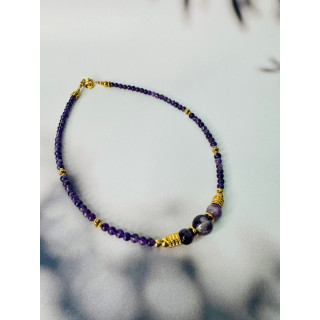 Collier EMY 3B - Améthyste