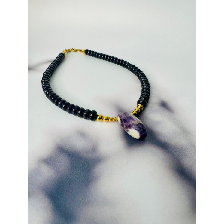 Collier LOU - Améthyste 1