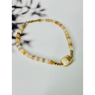 Collier ROSE - Aventurine Rose