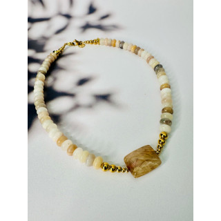 Collier ROSE - Aventurine