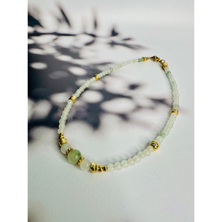 Collier EMY 3B - Jade Ice Green